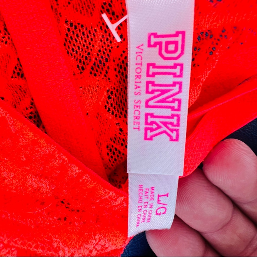 Victoria's Secret Pink Neon Lace Top and one BeBe